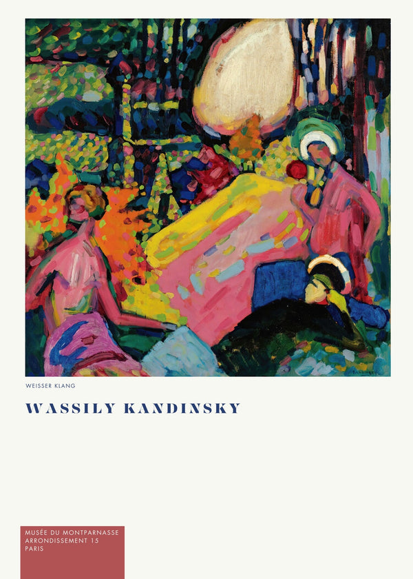 Wassily Kandinsky — White Sound (Weisser Klang) | Fine Art Print