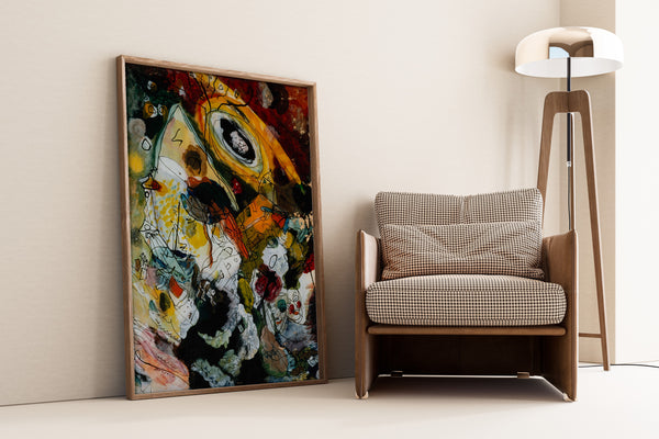 Wassily Kandinsky — With Nose Clip | Expressionist Fine Art Print
