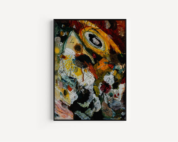 Wassily Kandinsky — With Nose Clip | Expressionist Fine Art Print