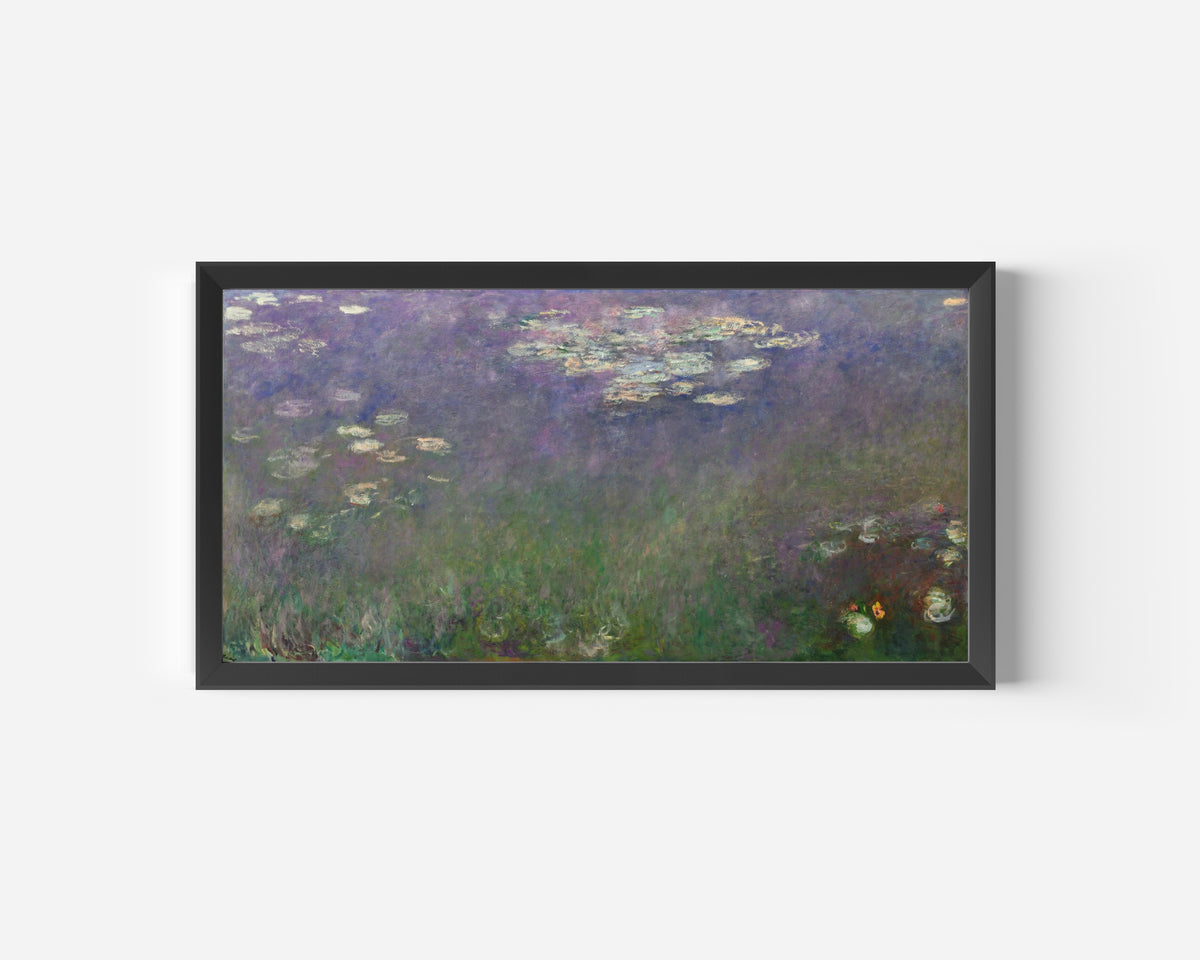 Claude Monet — Water Lilies and Agapanthus | Fine Art Print