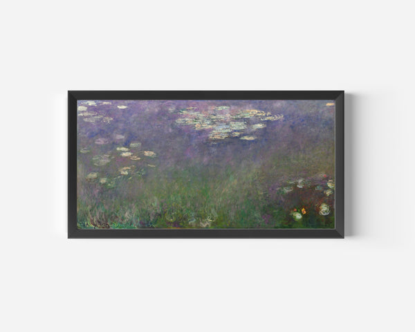 Claude Monet — Water Lilies and Agapanthus | Fine Art Print