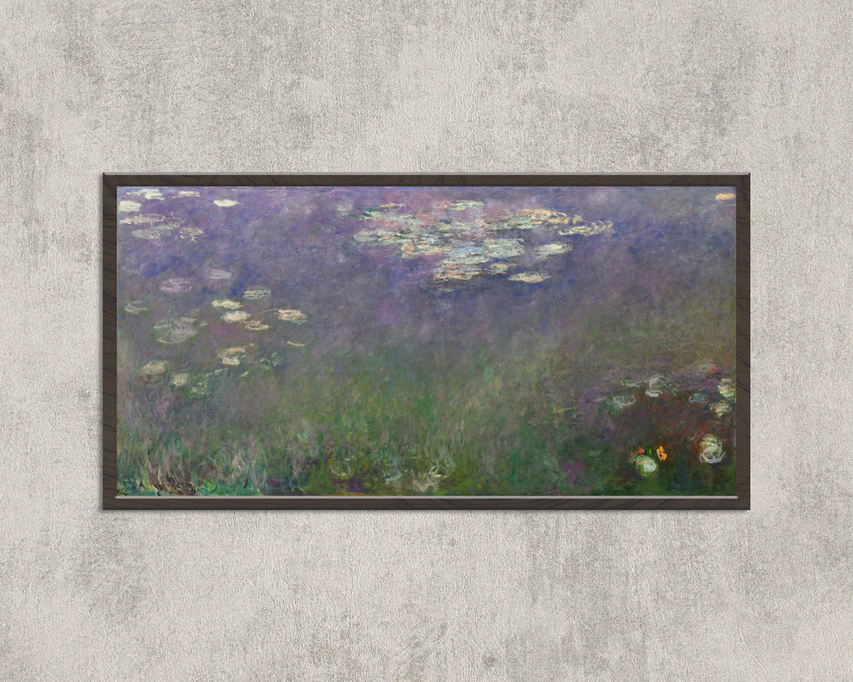 Claude Monet — Water Lilies and Agapanthus | Fine Art Print