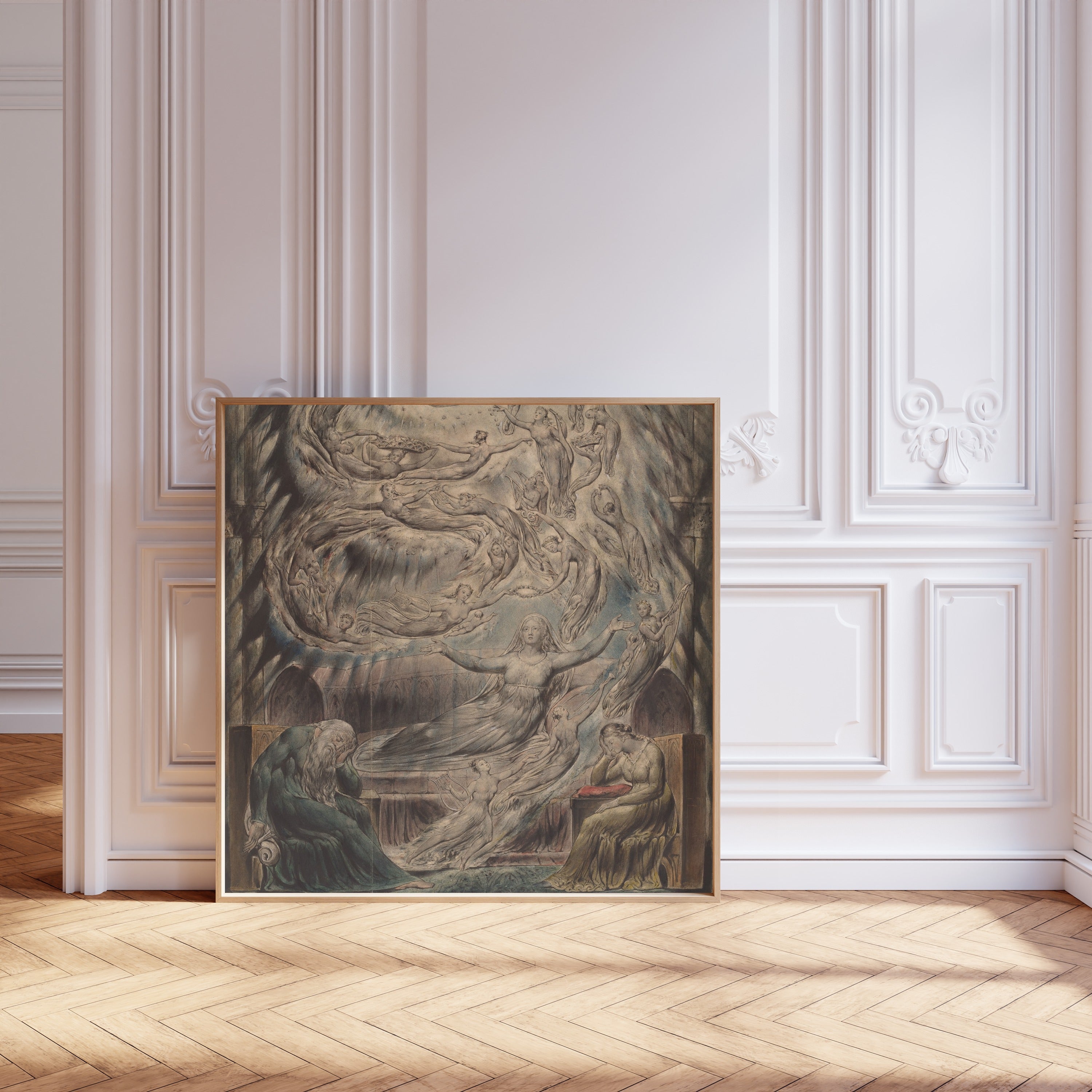 William Blake — Queen Katherine's Dream | Fine Art Giclée Print - 9ArtPrints