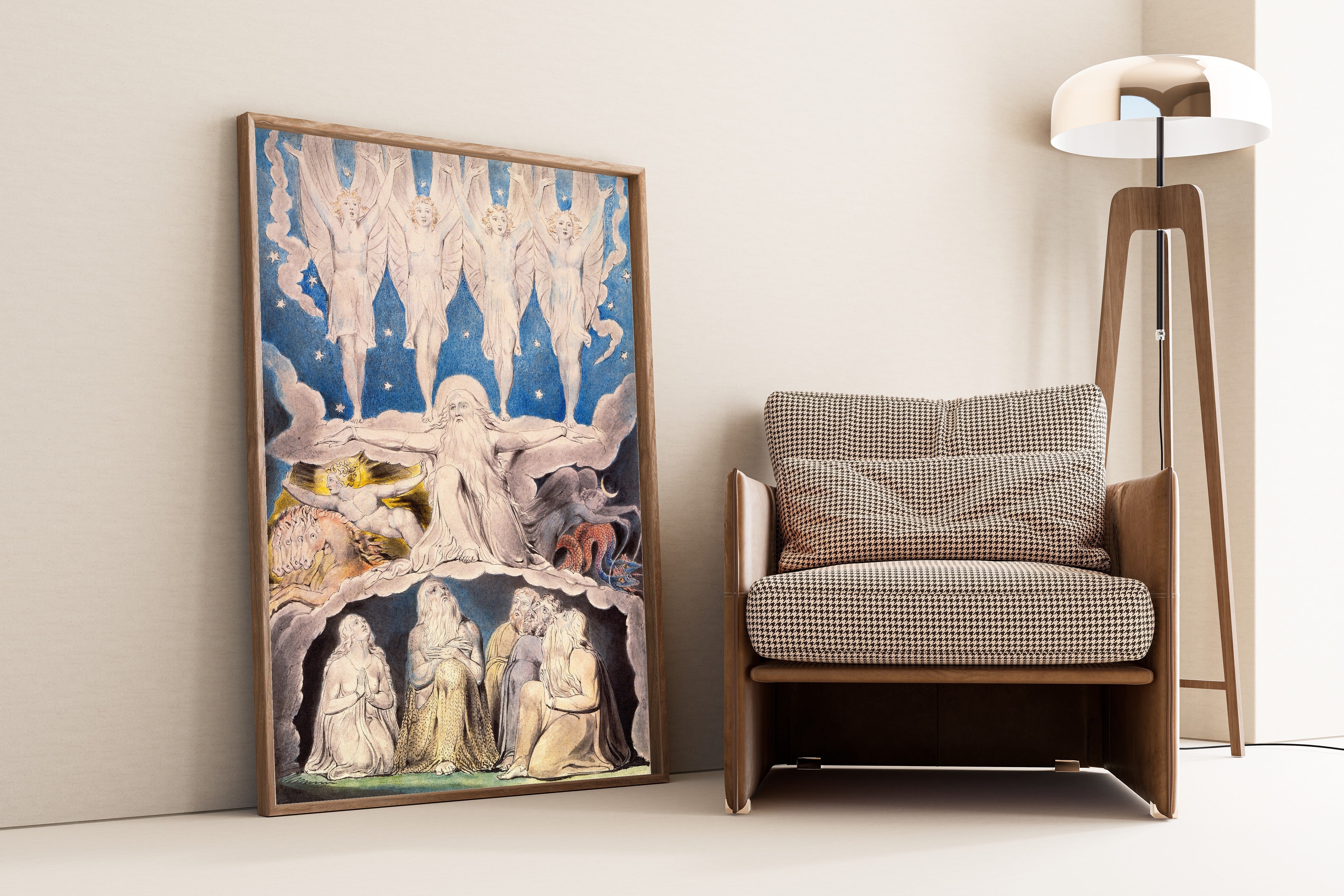 William Blake — When the Morning Stars Sang Together | Fine Art Giclée Print - 9ArtPrints