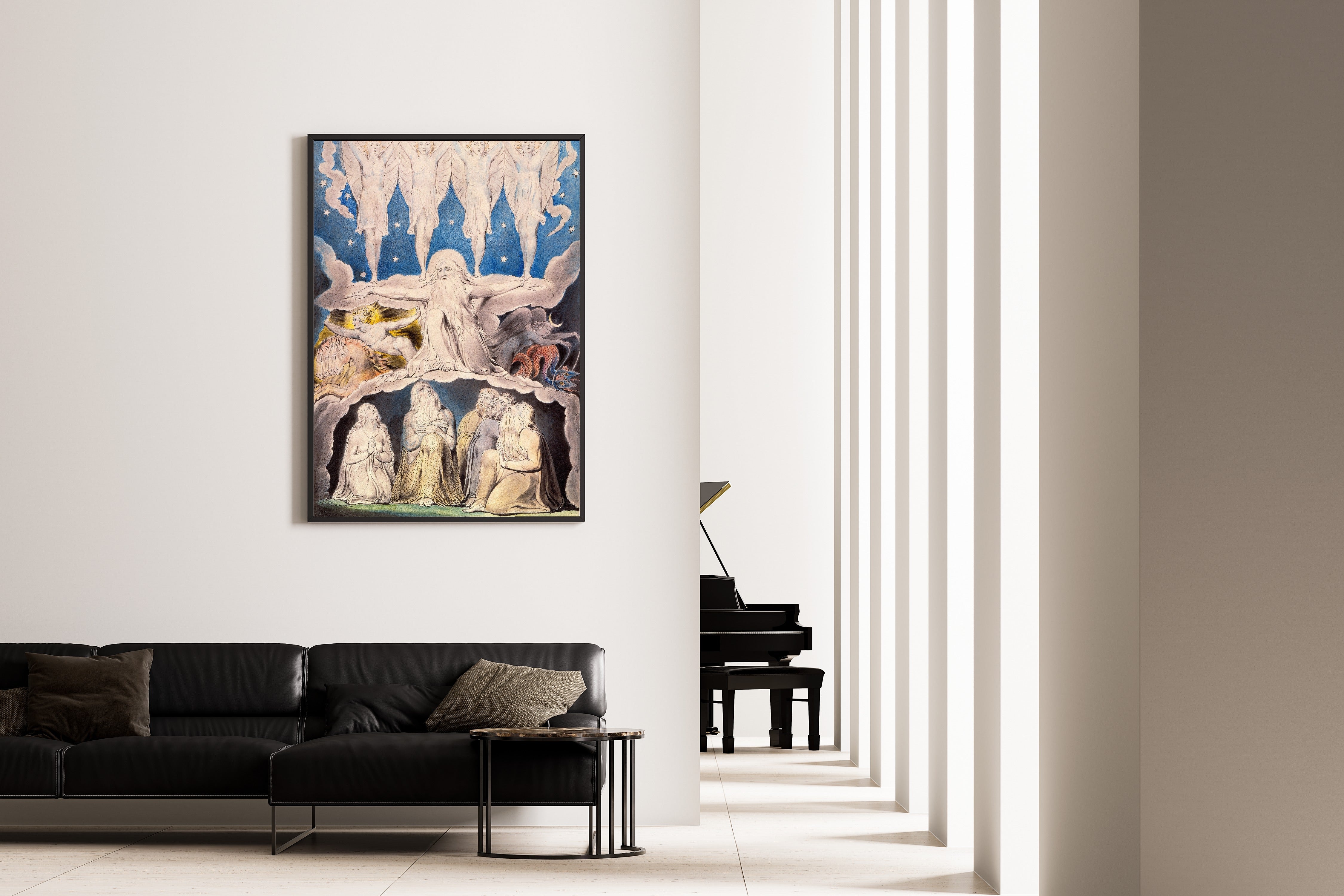 William Blake — When the Morning Stars Sang Together | Fine Art Giclée Print - 9ArtPrints