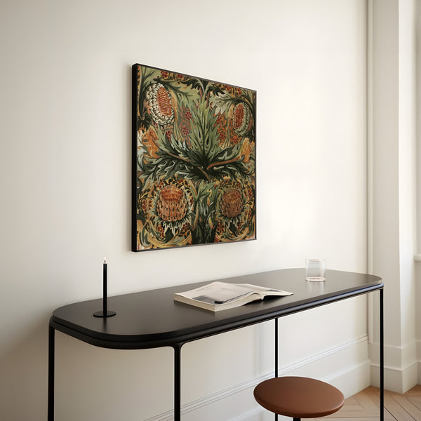 William Morris — Artichokes, Birds and Squirrels | Botanical Art Print