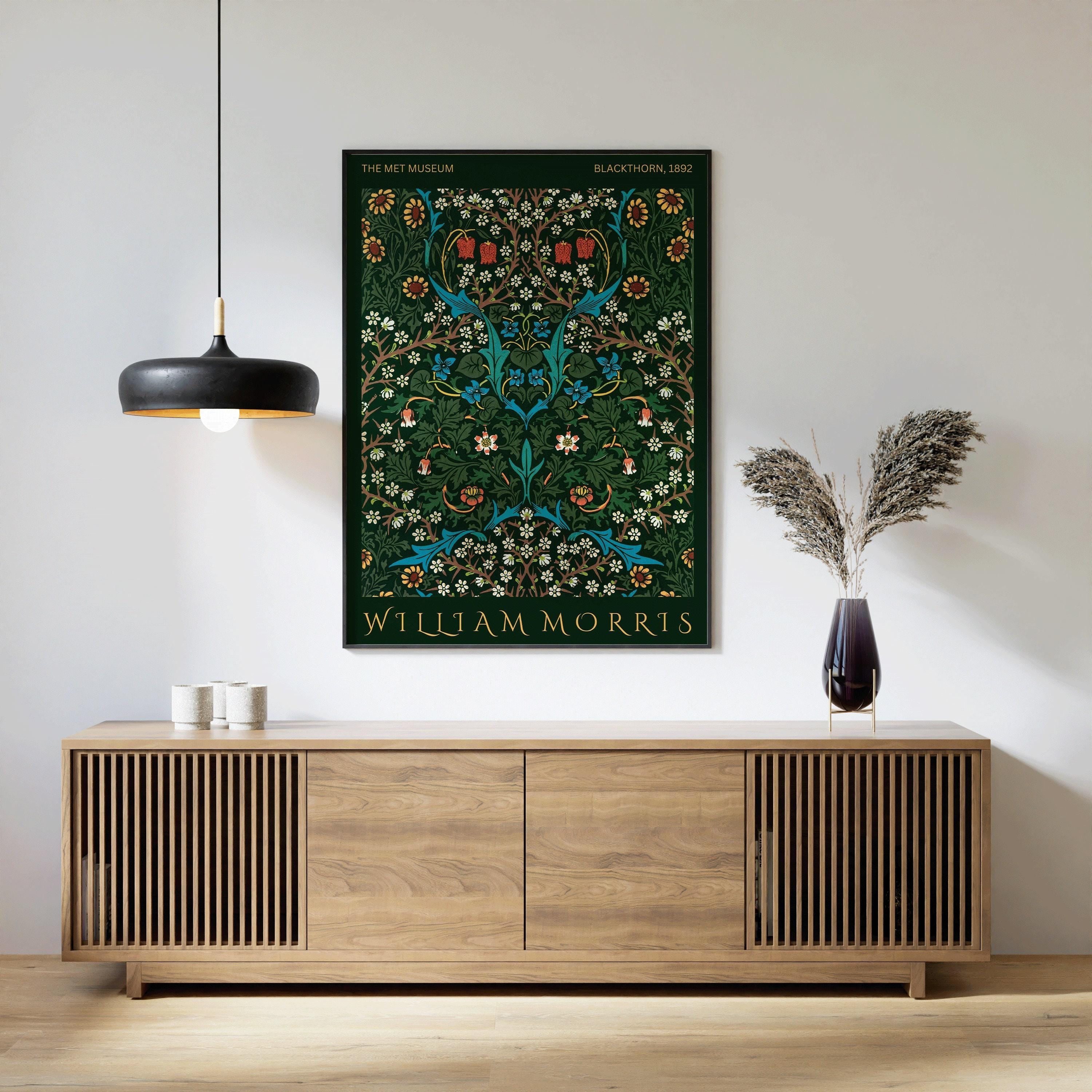 William Morris - Blackthorne PREMIUM GICLÉE PRINT | Vintage Botanical Pattern Poster (available handframed or unframed) - 9ArtPrints