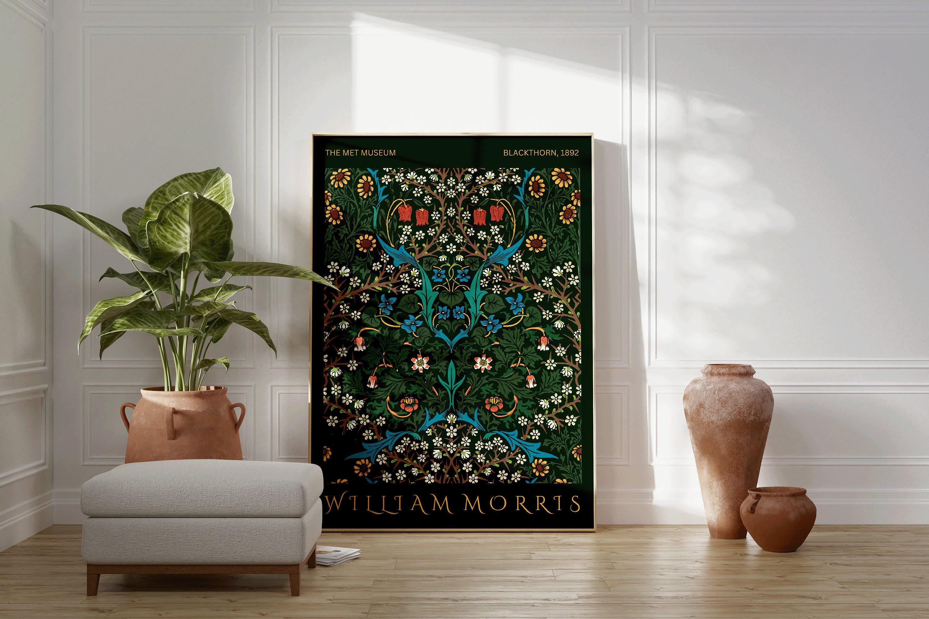 William Morris - Blackthorne PREMIUM GICLÉE PRINT | Vintage Botanical Pattern Poster (available handframed or unframed) - 9ArtPrints