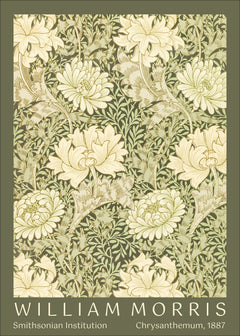 William Morris — Chrysanthemum | Botanical Art Print