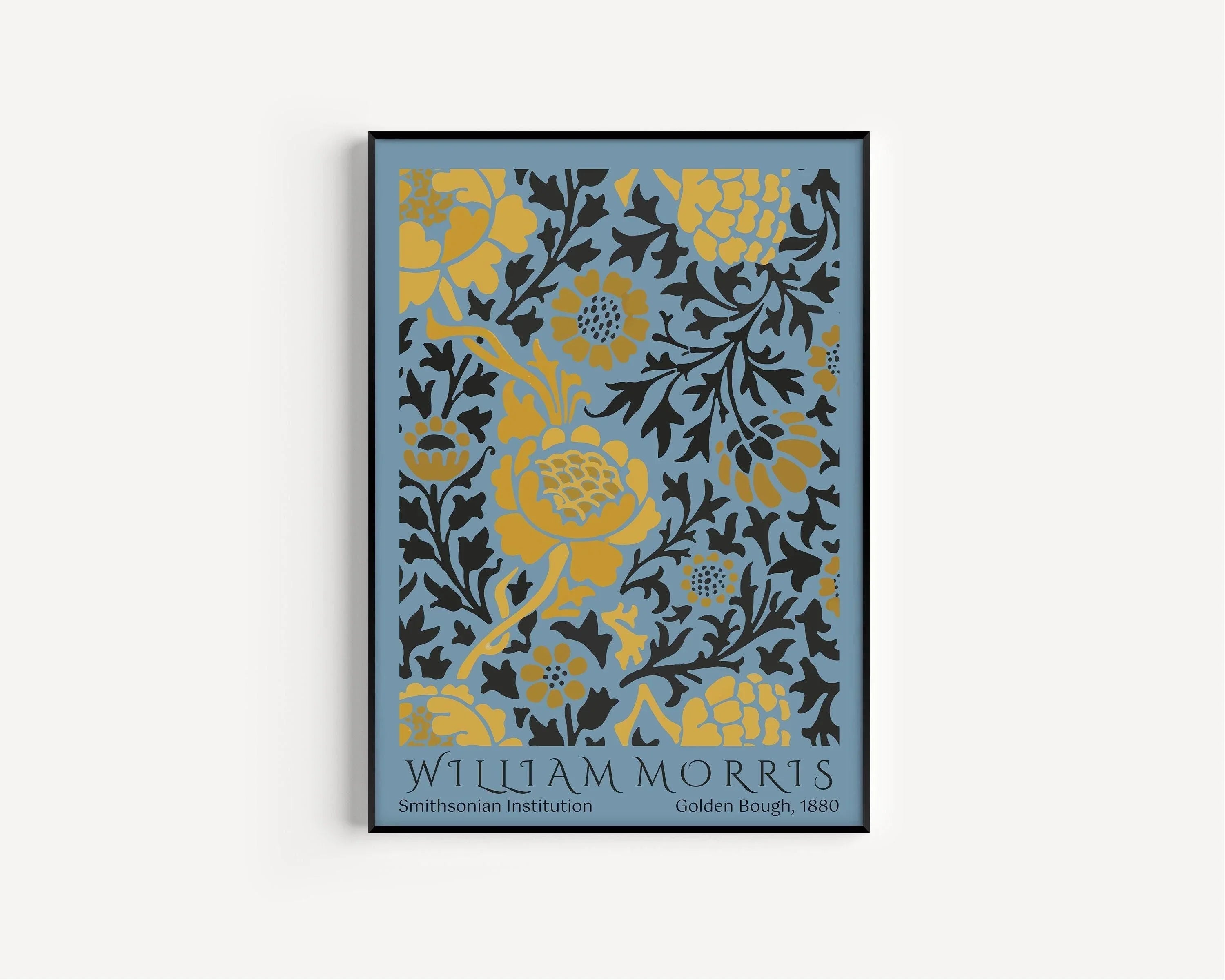 William Morris 'Golden Bough' Botanical Art Print: Vintage Floral Poster - 9ArtPrints