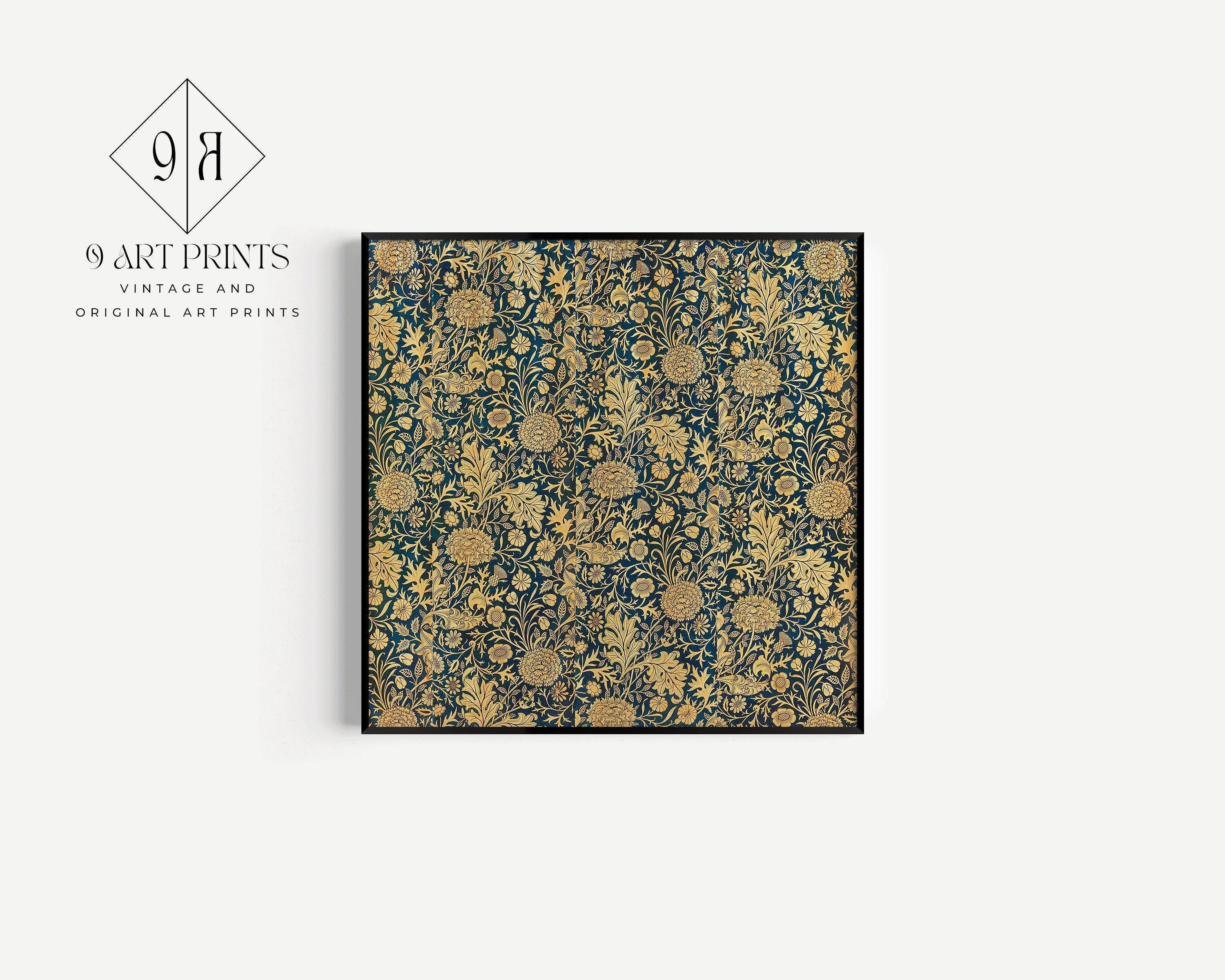 William Morris - John Henry Dearle (Cherwell) PREMIUM GICLÉE PRINT | Vintage Botanical Pattern (available handframed or unframed) 1x1 - 9ArtPrints