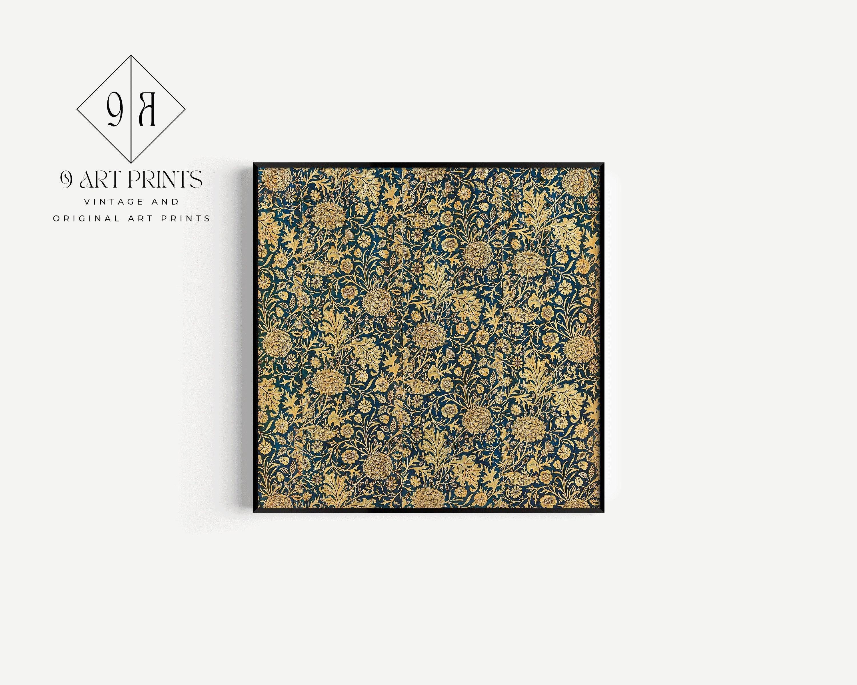 William Morris - John Henry Dearle (Cherwell) PRINT | Vintage Botanical Pattern (available handframed or unframed) 1x1 - 9ArtPrints