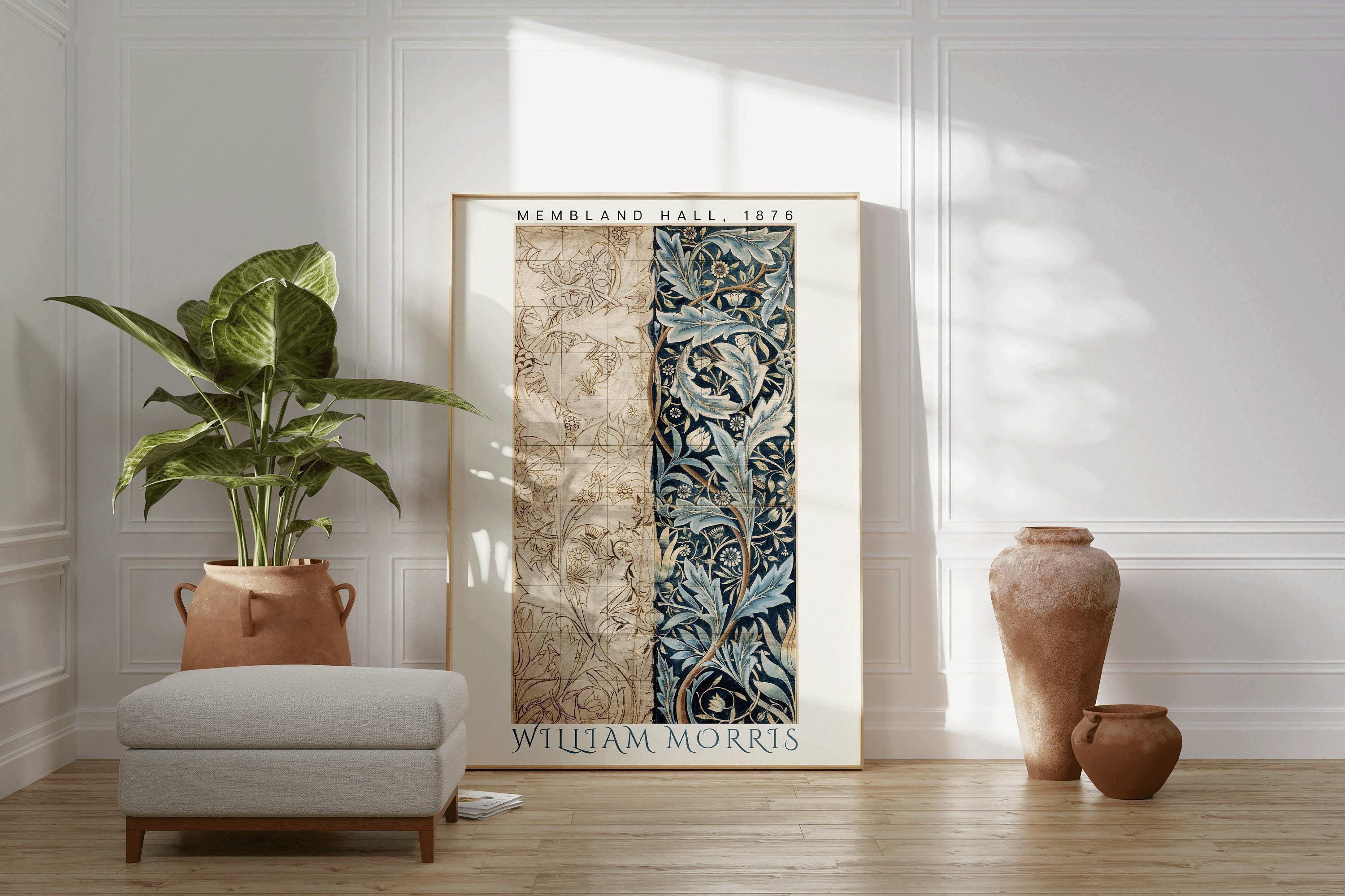 William Morris - Membland Hall PREMIUM GICLÉE PRINT | Vintage Botanical Pattern Poster (available handframed or unframed) - 9ArtPrints