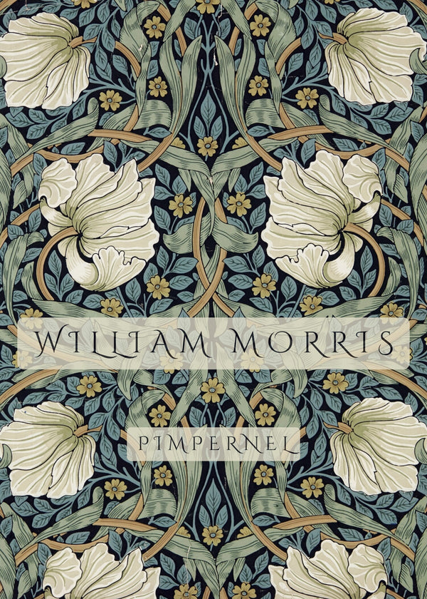 William Morris — Pimpernel | Botanical Art Print