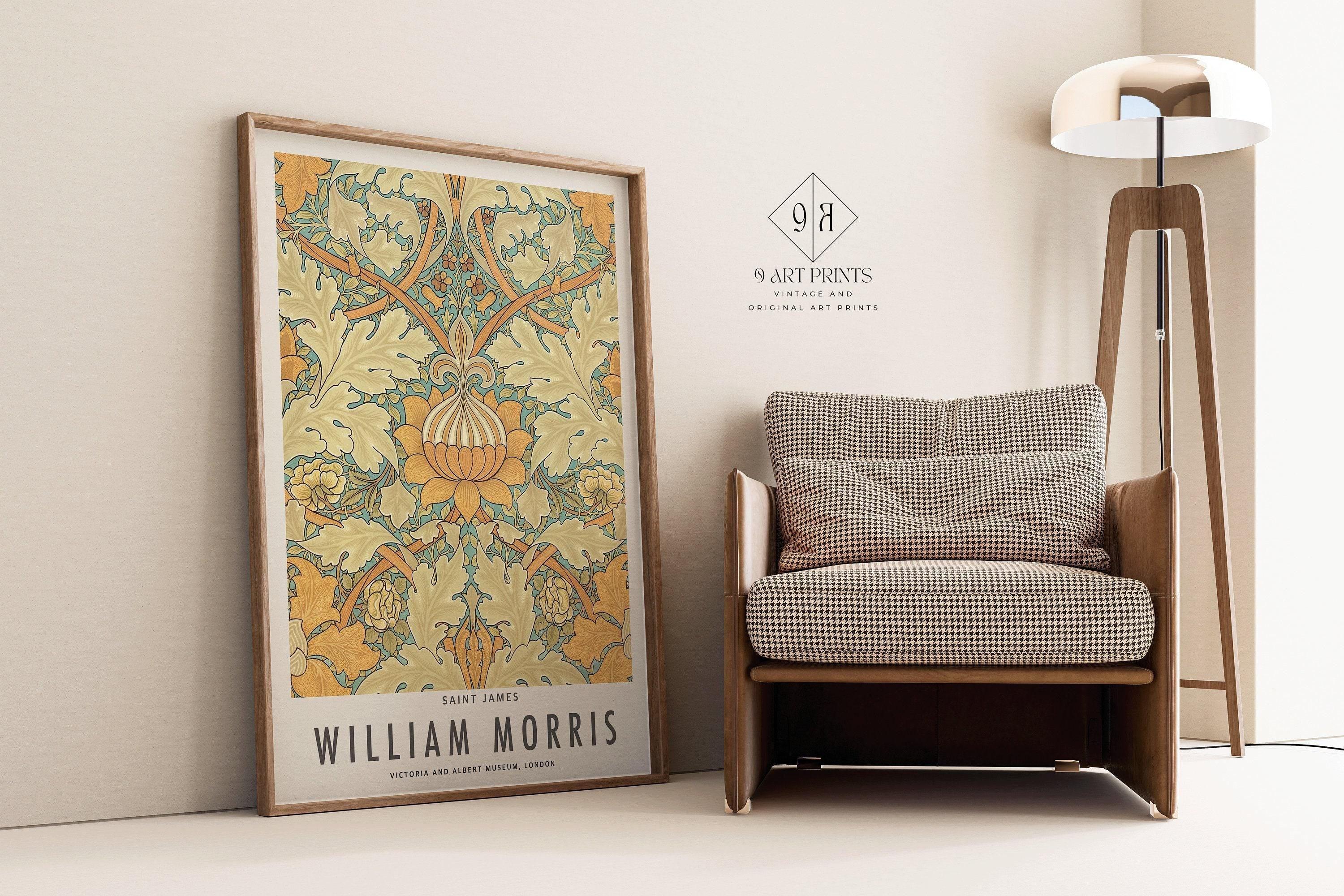 William Morris St. James Print: Vintage Botanical Art Poster - 9ArtPrints