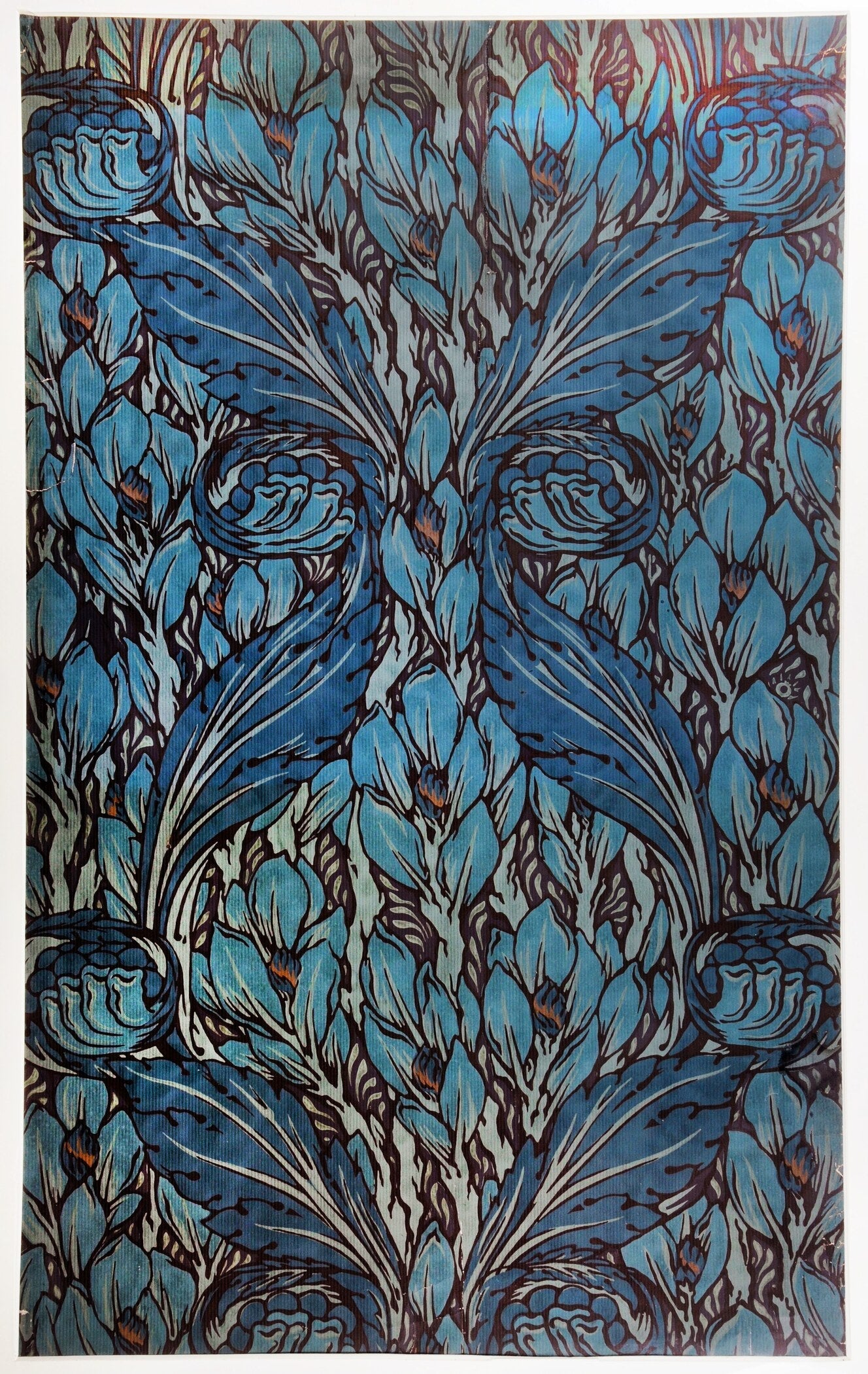 William Morris — Swirling Leaf | Botanical Art Print - 9ArtPrints