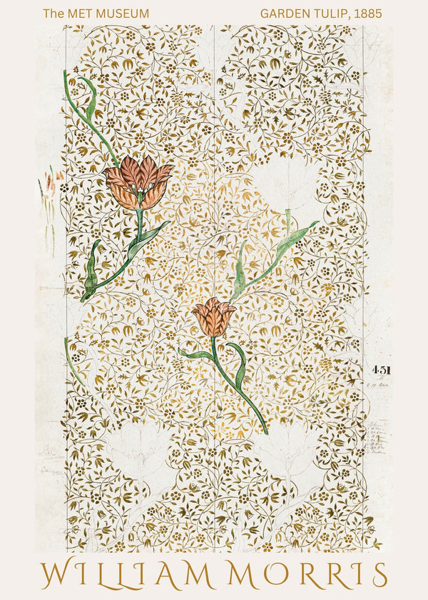 William Morris — Tulip | Botanical Art Print