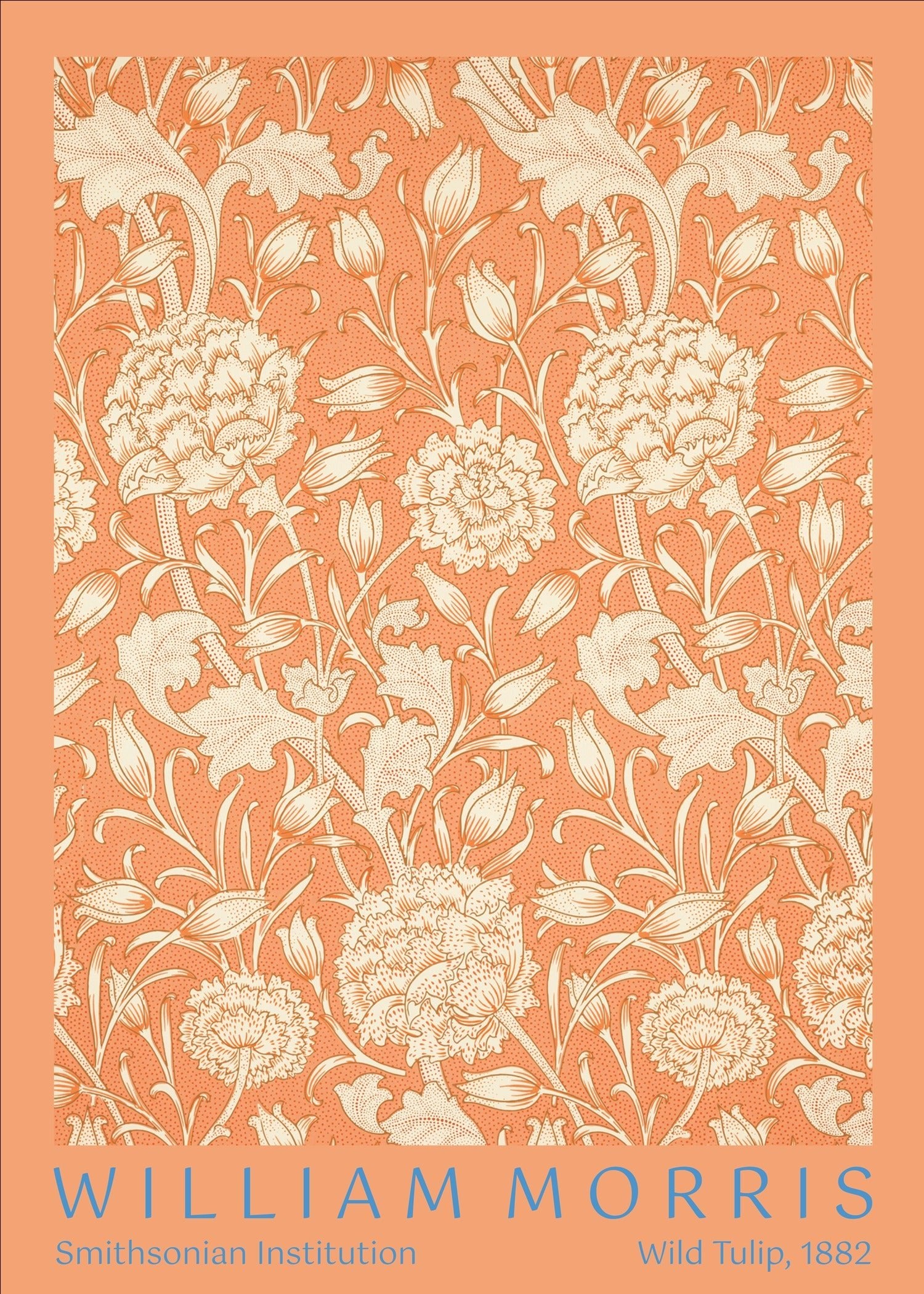 William Morris — Wild Tulip | Botanical Art Print - 9ArtPrints