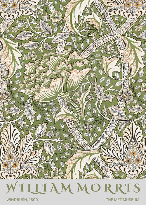 William Morris — Windrush | Botanical Art Print - 9ArtPrints