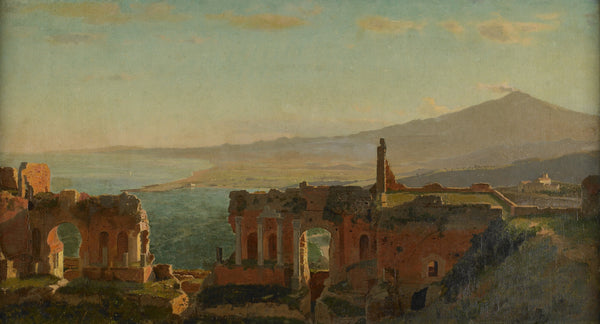 William Stanley Haseltine — Mt. Aetna | Landscape Fine Art Print