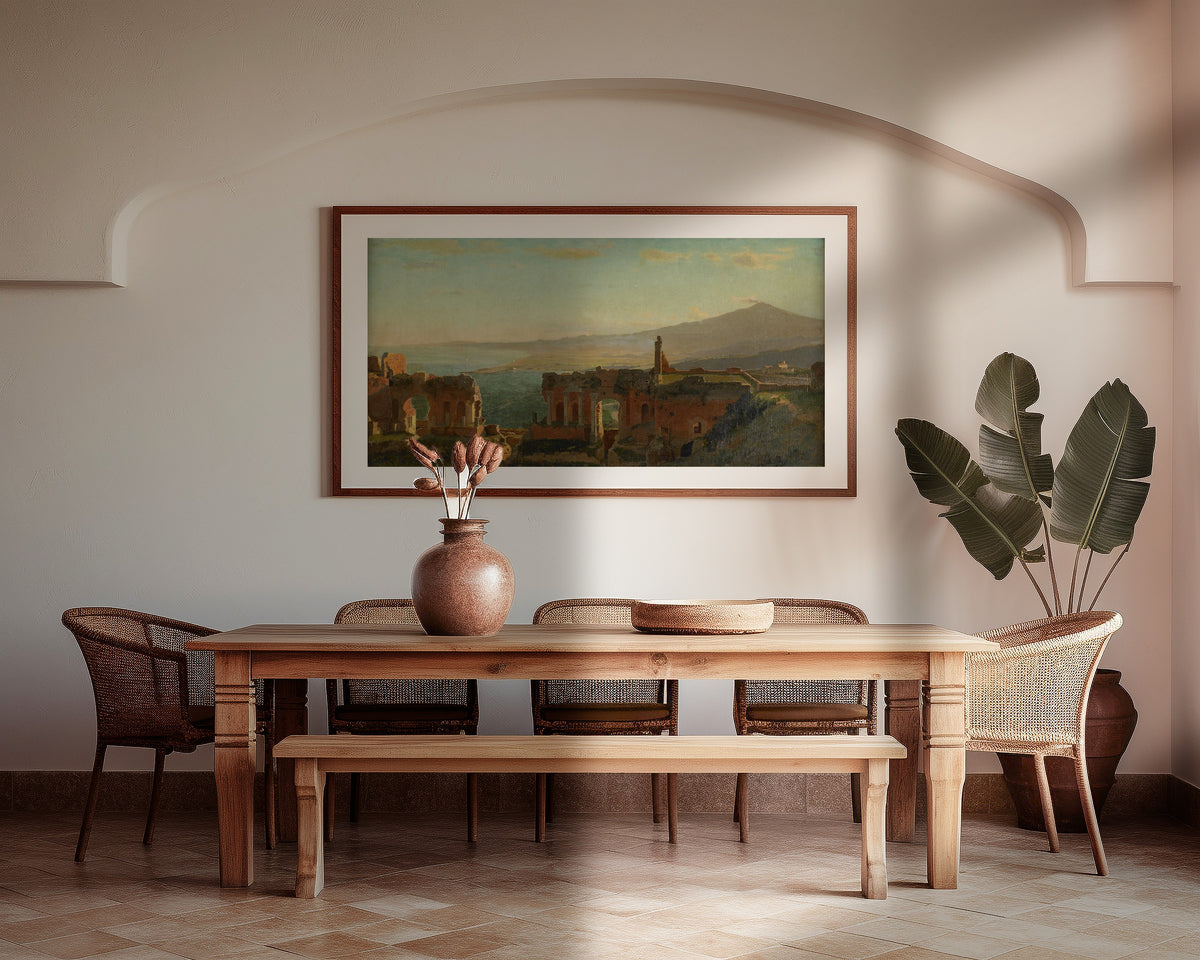 William Stanley Haseltine — Mt. Aetna | Landscape Fine Art Print