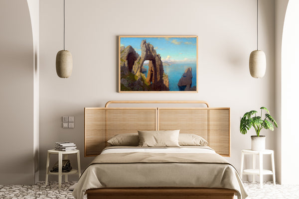 William Stanley Haseltine — Natural Arch at Capri | Landscape Fine Art Print