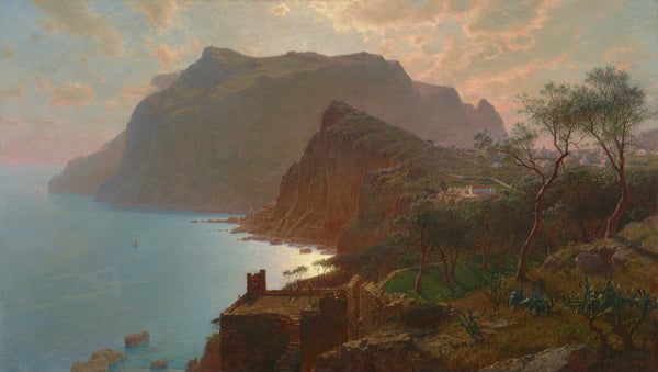 William Stanley Haseltine — The Sea from Capri | Landscape Fine Art Print