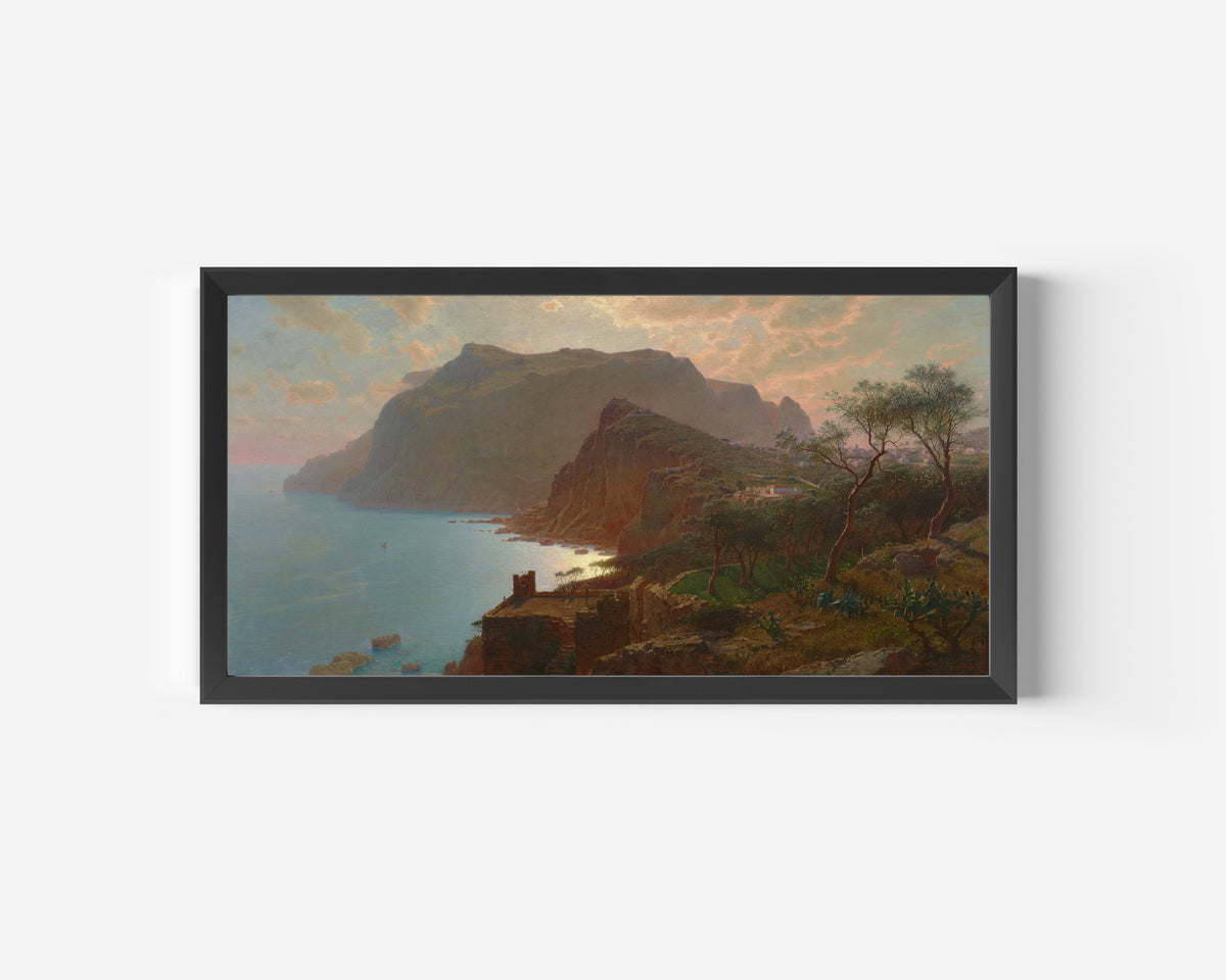 William Stanley Haseltine — The Sea from Capri | Landscape Fine Art Print