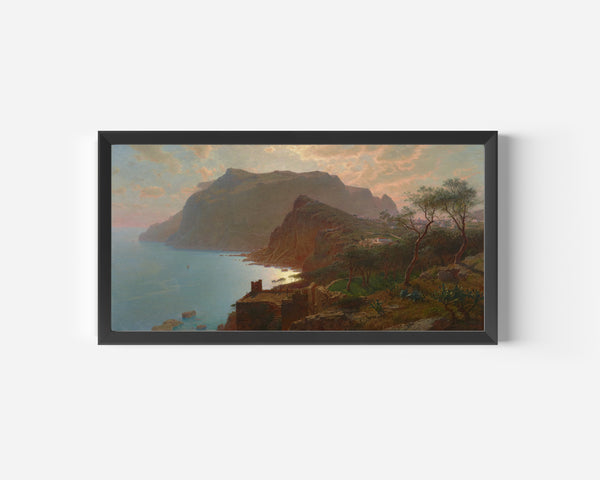 William Stanley Haseltine — The Sea from Capri | Landscape Fine Art Print