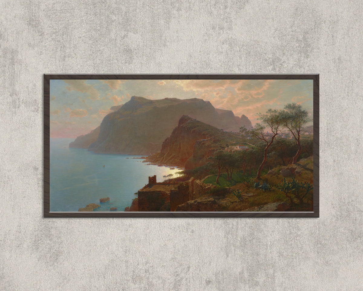 William Stanley Haseltine — The Sea from Capri | Landscape Fine Art Print