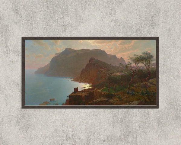 William Stanley Haseltine — The Sea from Capri | Landscape Fine Art Print