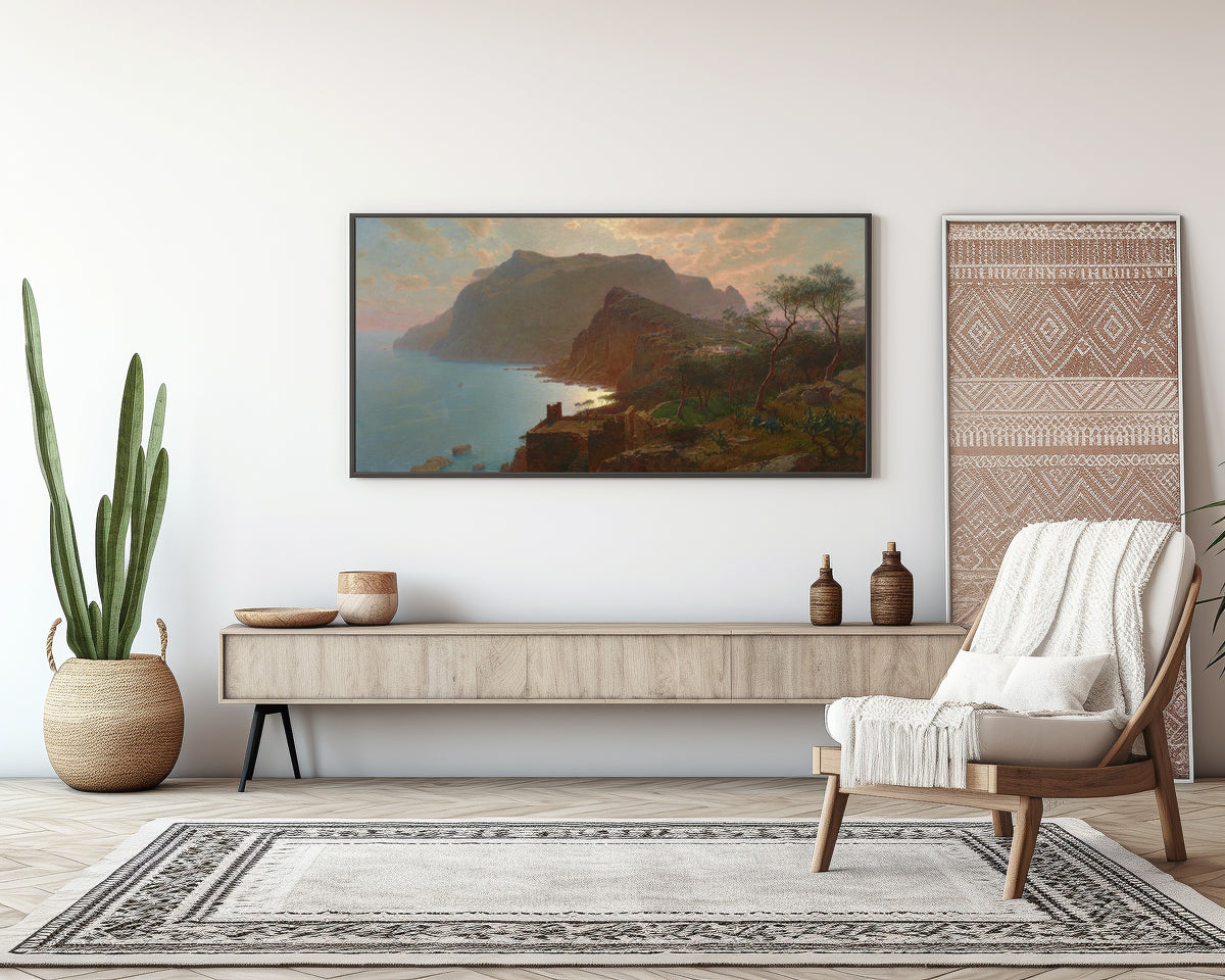 William Stanley Haseltine — The Sea from Capri | Landscape Fine Art Print
