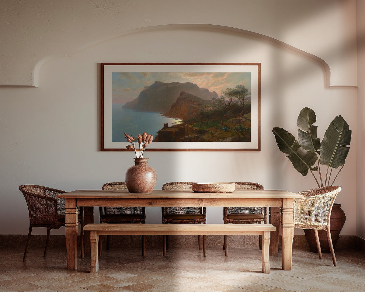 William Stanley Haseltine — The Sea from Capri | Landscape Fine Art Print